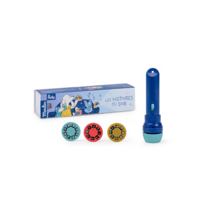 MOULIN ROTY - Lampe à histoire - Puce & Pilou