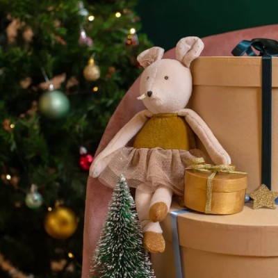 MOULIN ROTY - Peluche Musicale - Souris