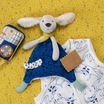 MOULIN ROTY - Doudou Pilou - Bleu
