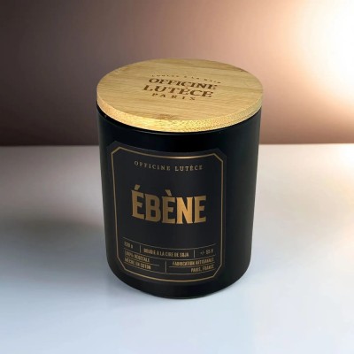 OFFICINE LUTECE Bougie parfumée Ebène.