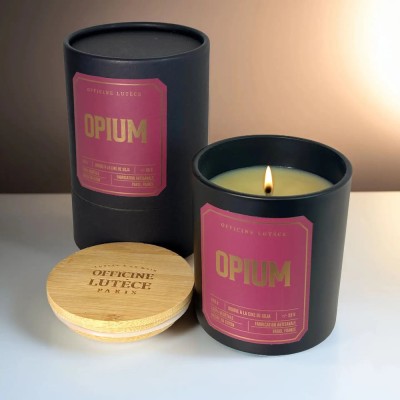 OFFICINE LUTECE Bougie parfumée Opium.
