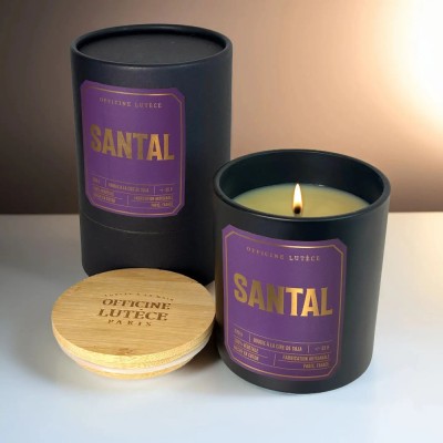 OFFICINE LUTECE Bougie parfumée Santal.