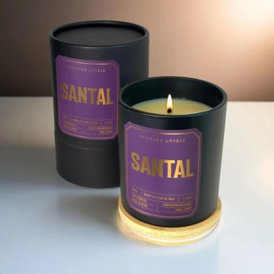 OFFICINE LUTECE Bougie parfumée Santal.