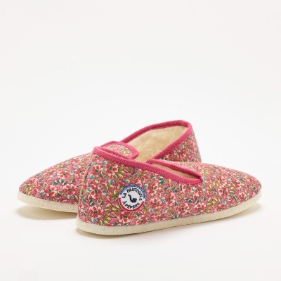 LA PANTOUFLE À PÉPÈRE - Charentaise Saperlipépette - Rose