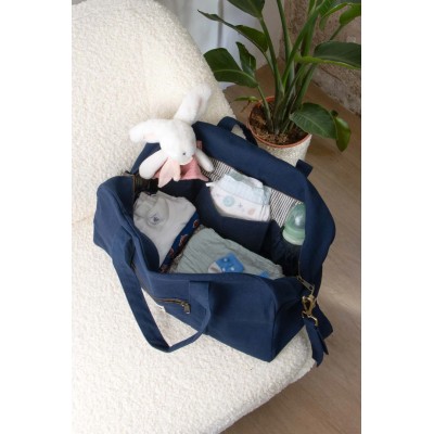 HINDBAG - Sac à Langer Basile - Navy