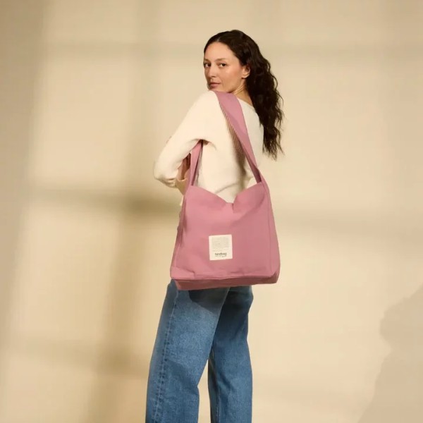 HINDBAG - Sac Hobo Sunita - Rose blush
