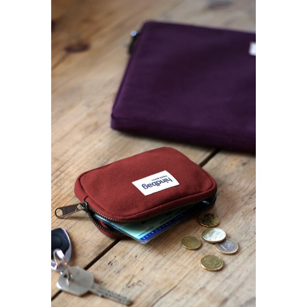 HINDBAG - Porte monnaie Lili - Terracotta