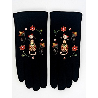 QUAND LES POULES AURONT DES GANTS Lily Cat Brun.