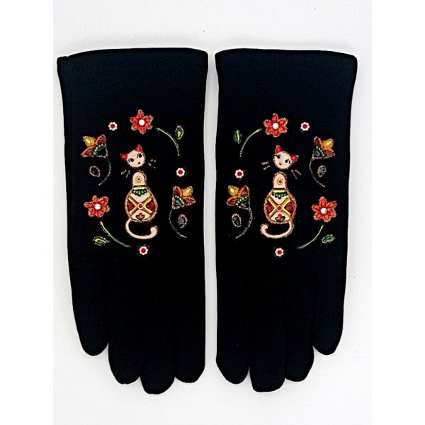 QUAND LES POULES AURONT DES GANTS Lily Cat Brun.