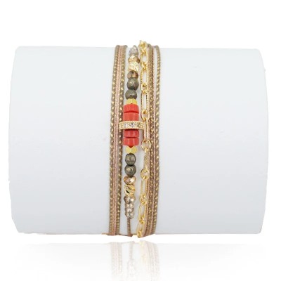 LOETMA Bracelet Calypso Orange.