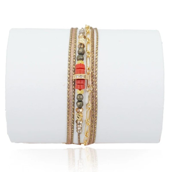 LOETMA Bracelet Calypso Orange.