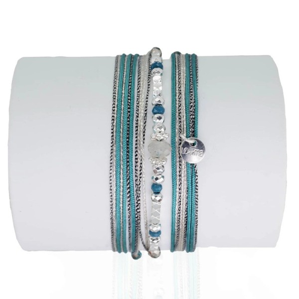 LOETMA Bracelet Silver Labradorite.