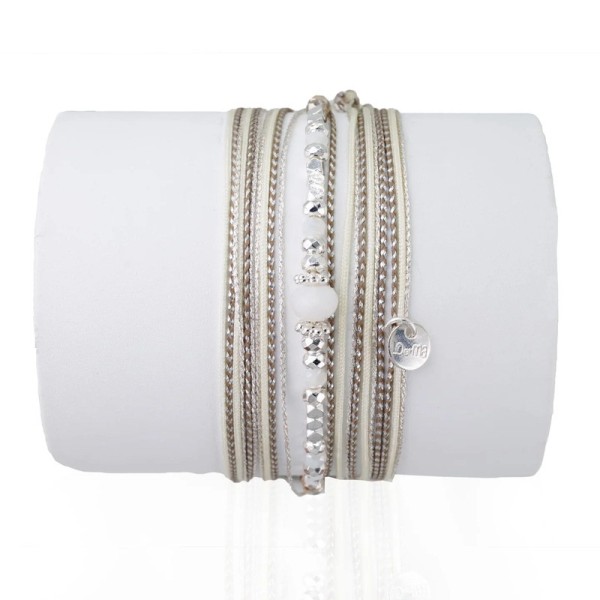 LOETMA Bracelet Silver Pierre de Lune.