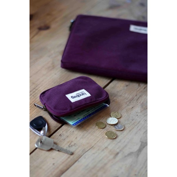 HINDBAG - Porte monnaie Lili - Prune