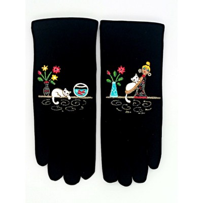 QUAND LES POULES AURONT DES GANTS Calinette.