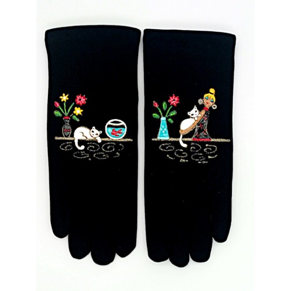 QUAND LES POULES AURONT DES GANTS Calinette.