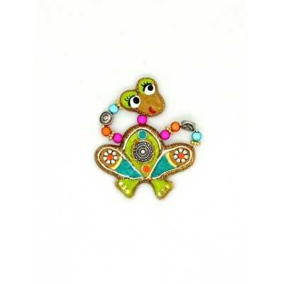 QUAND LES POULES AURONT DES GANTS Broche Gwenaelle .