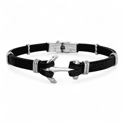 ELDEN Paris Bracelet Homme Thor Noir.