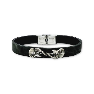 ELDEN Paris Bracelet Homme Manfred Noir.