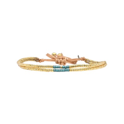 BELLE MAIS PAS QUE Bracelet Bronze Couture Lya.