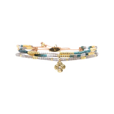 BELLE MAIS PAS QUE Bracelet Bronze Couture Jeanne.