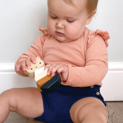 MENTARI - Chat Empilable en bois