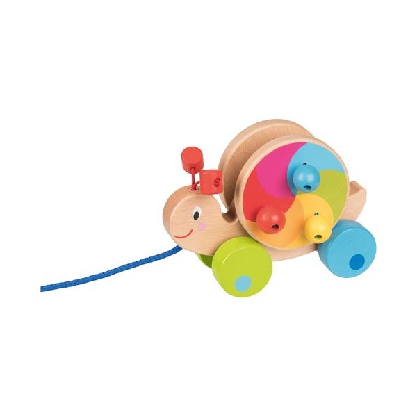 GOKI - Animal à tirer - Escargot