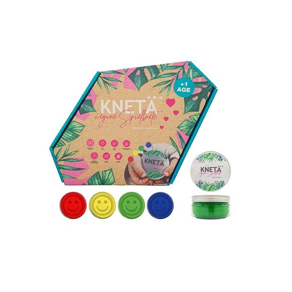 KNETA - Kit Pâte à modeler - 4 Pots