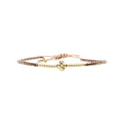 BELLE MAIS PAS QUE Bracelet Bronze Couture Marie.