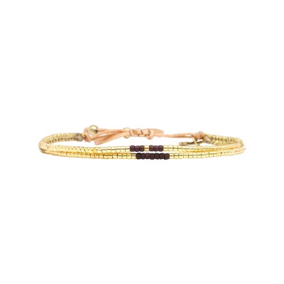 BELLE MAIS PAS QUE Bracelet Bronze Couture Lya.