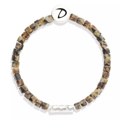 DORIANE Bijoux Bague Elastique Léopard.