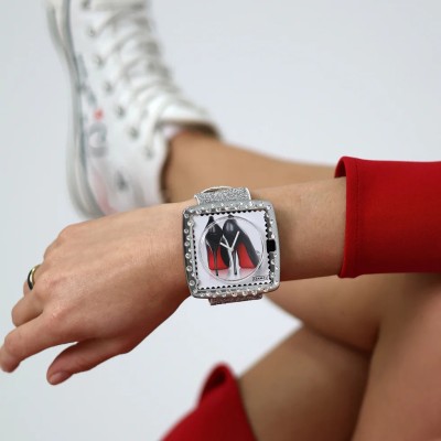 STAMPS Entourage de cadran Jack Full Métal Diamond.