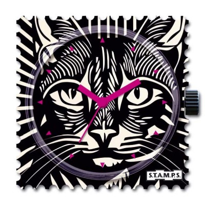 STAMPS Cadran de montre Black Cat.