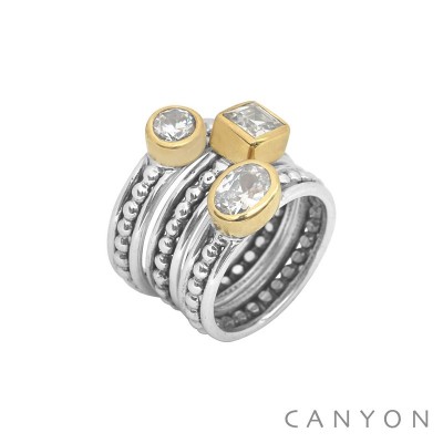 CANYON France Bague Argent.