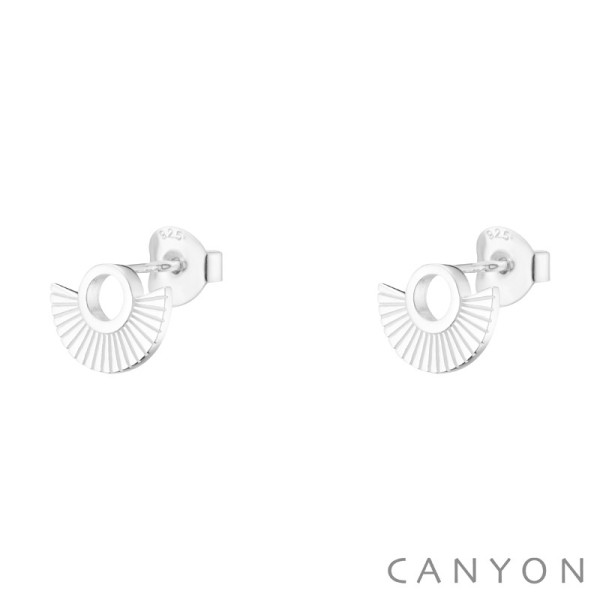 CANYON France Boucles d'oreilles Argent.