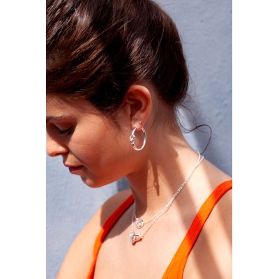 CANYON France Boucles d'oreilles Argent.