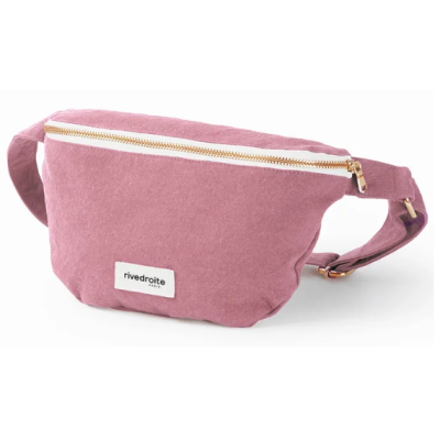 Sac Banane Rive Droite Custine XL Vieux Rose Sac Banane Rive Droite Custine XL Vieux Rose