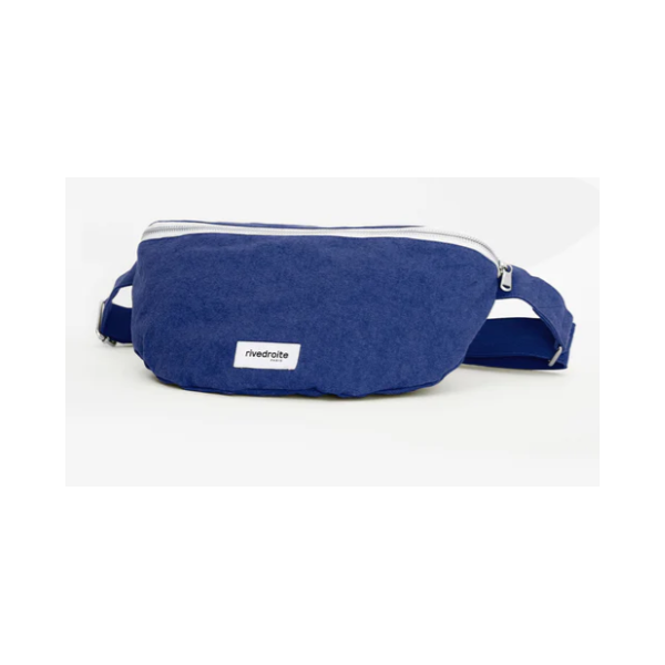 Sac Banane Rive Droite Custine XL Bleu