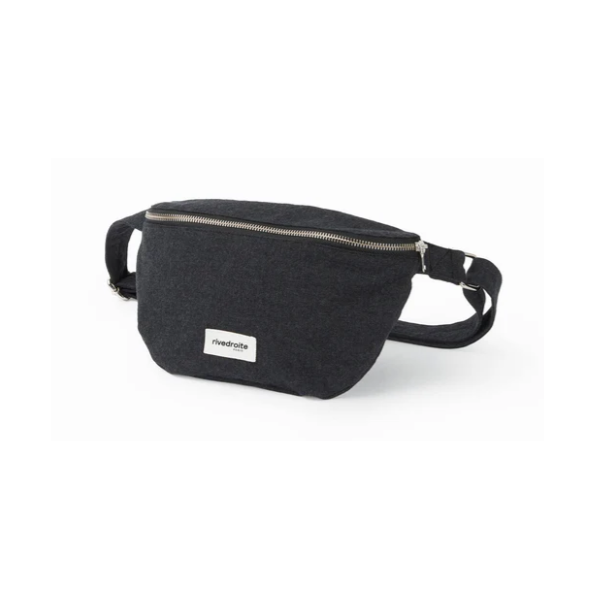 Sac Banane Rive Droite Custine XL Noir
