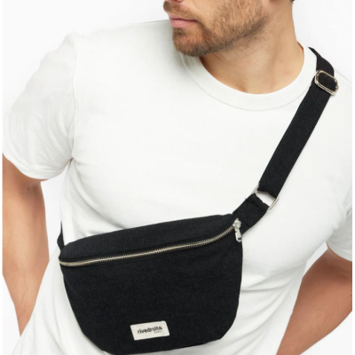 Sac Banane Rive Droite Custine XL  Noir
