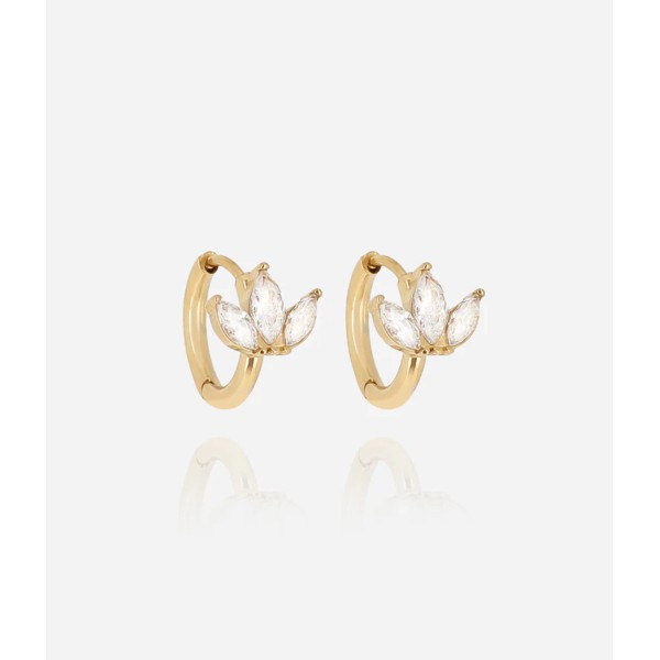 ZAG Bijoux Boucles d’oreilles Créoles Clémentine.