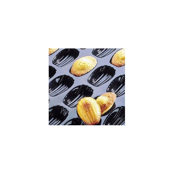 Plaque FLEXIPAN 20 grandes Madeleines 8 x 4.5 cm