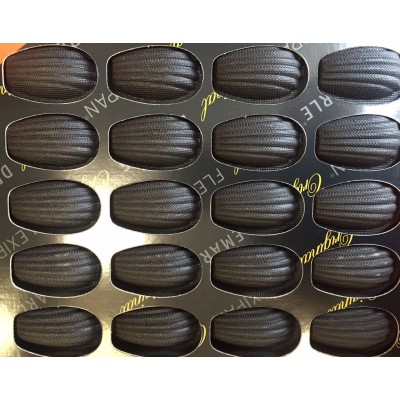 Plaque FLEXIPAN 20 grandes Madeleines 8 x 4.5 cm