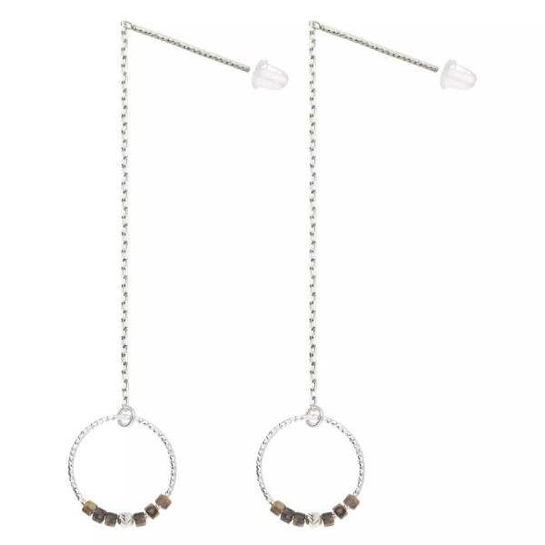 DORIANE Bijoux Boucles d’oreilles Les Epurées Léopard.