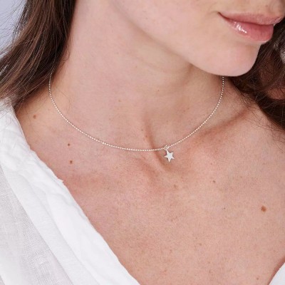 Doriane Bijoux Collier Etoile.