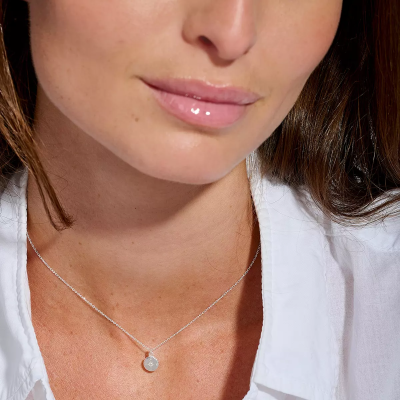 Doriane Bijoux Collier Rose des Vents.