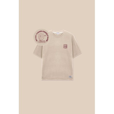 FRENCH DISORDER - Sweat manches courtes Martin - Taupe