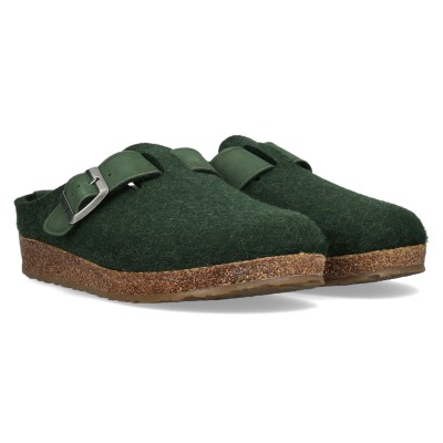 HALFLINGER - Chaussons Grizzly Chicago - Vert