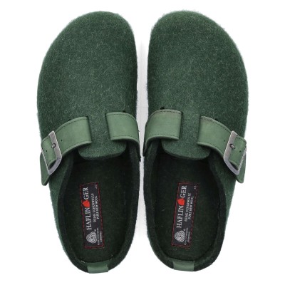 HALFLINGER - Chaussons Grizzly Chicago - Vert
