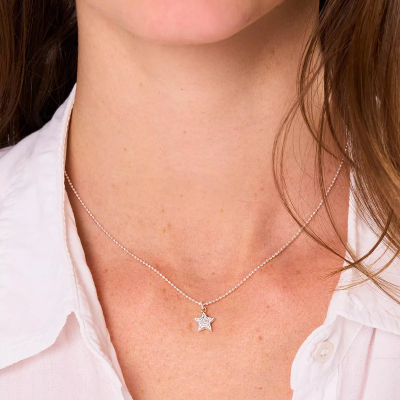 Doriane Bijoux Collier Etoile éclatante.
